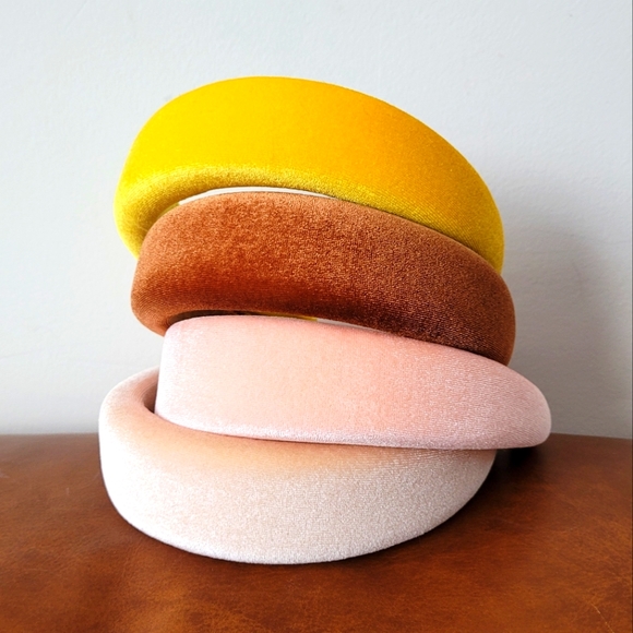 Accessories - 3/$25 Pack of 4 Velvet Headbands